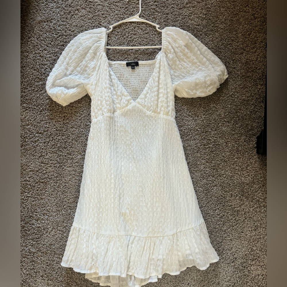 Lulus White Dress